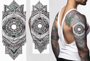 Keraly arm sleeve tattoo idea