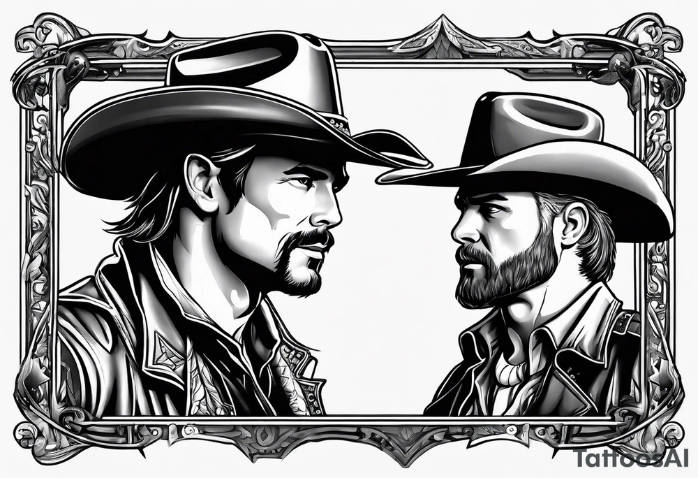 Should’ve been a Cowboy tattoo idea