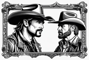 Should’ve been a Cowboy tattoo idea