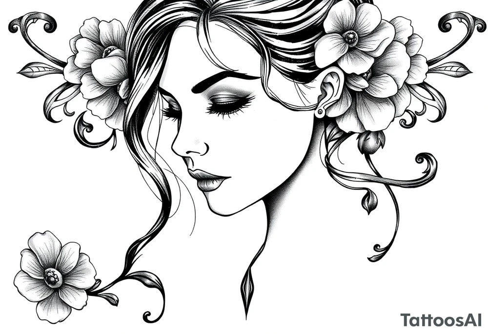 Bad bitch tattoo idea