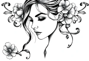 Bad bitch tattoo idea