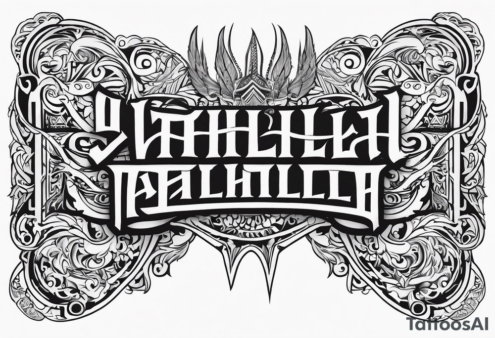 Valhalla tattoo idea