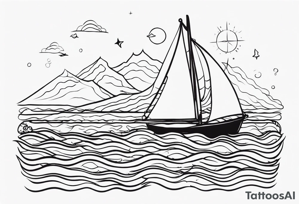 Small Sea tattoo tattoo idea