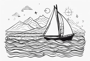 Small Sea tattoo tattoo idea