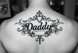 Casino memorial for Daddy tattoo idea