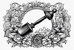 Hammer tattoo idea