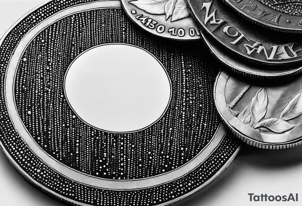 US Coin tattoo idea