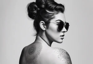 woman with big titts, taurus with sunglasses tattoo idea