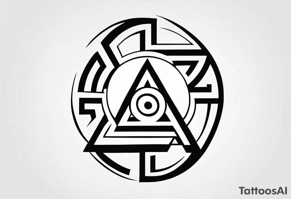 greek strength symbol tattoo tattoo idea