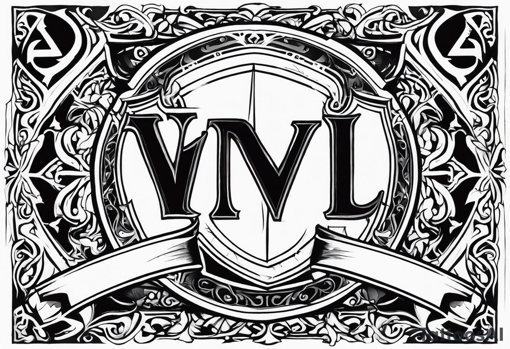 Valhalla shield tattoo idea