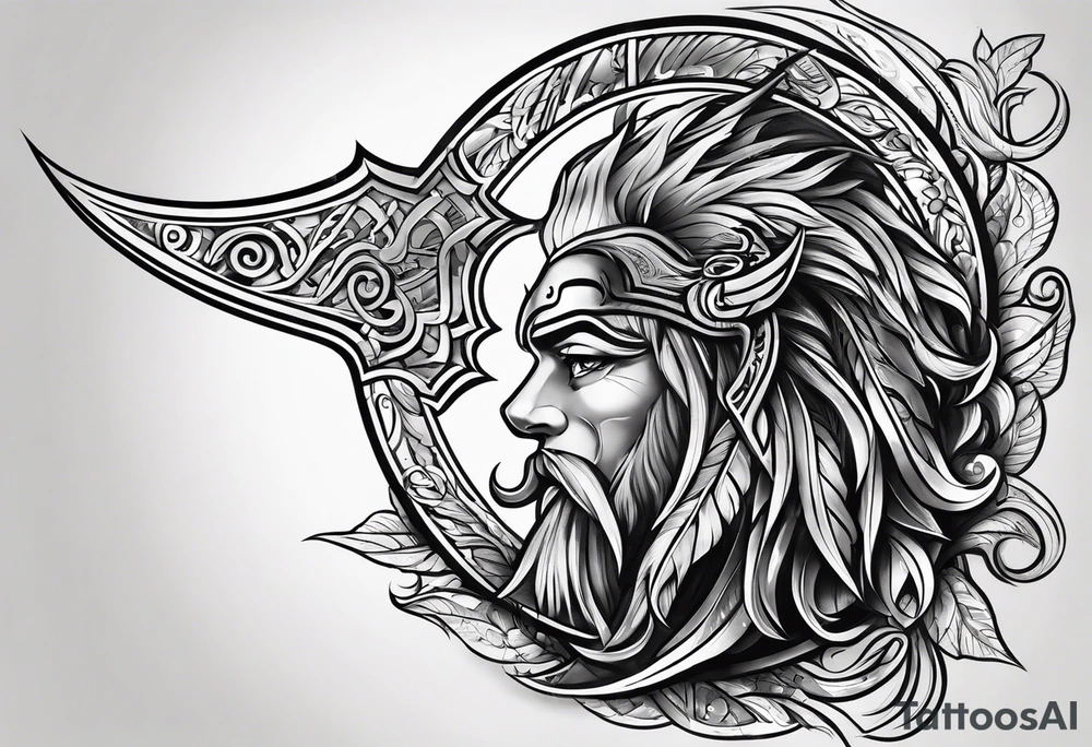 trident tattoo idea