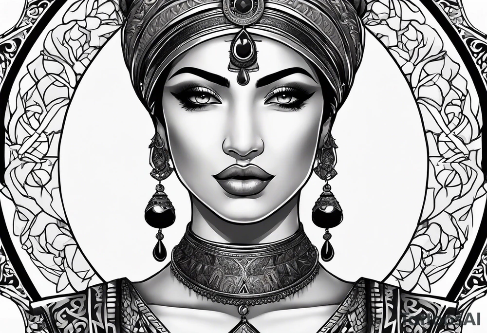 Isis Goddess Tattoo tattoo idea