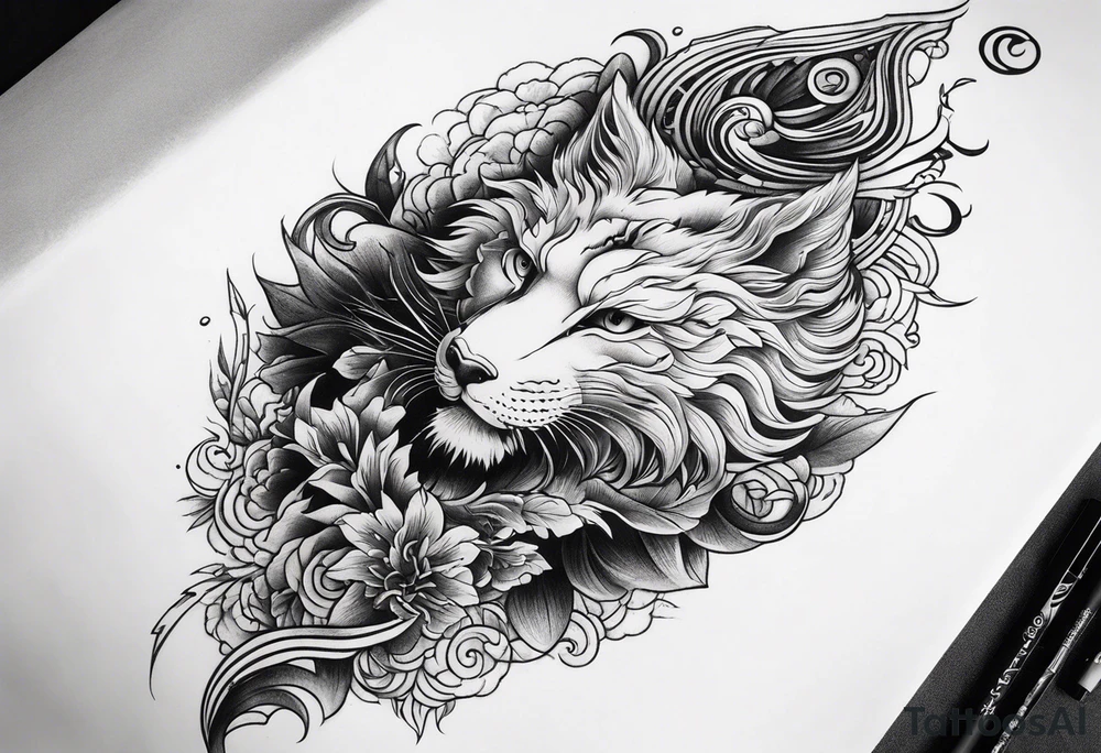 Reincarnation long forearm tattoo tattoo idea