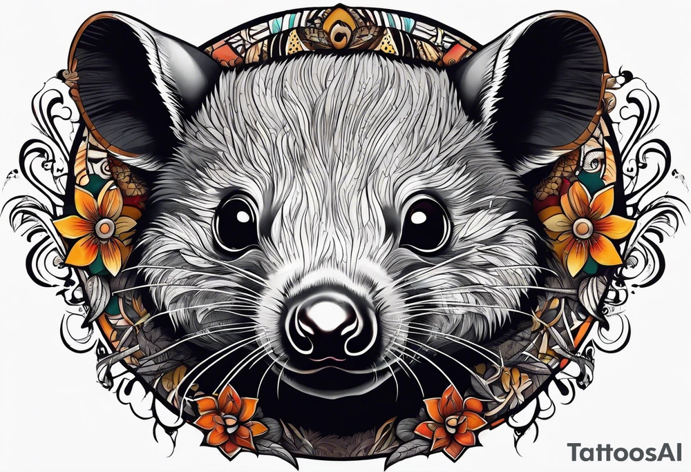 wombat, Sugar Glider, Platypus, Echidna tattoo idea