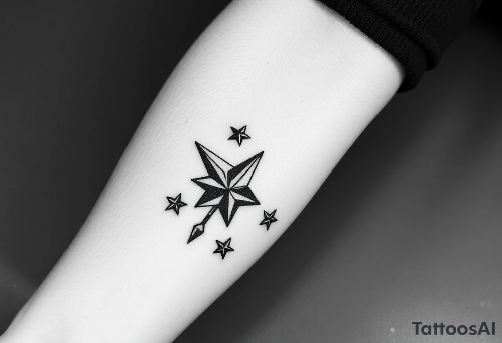 Stars tattoo idea