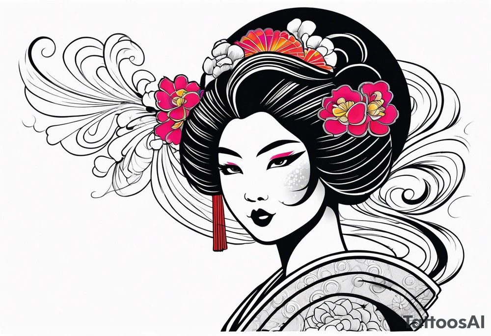 Geisha tattoo idea