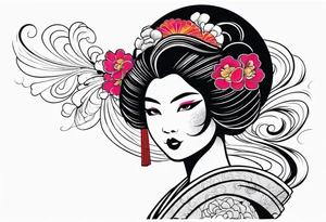 Geisha tattoo idea