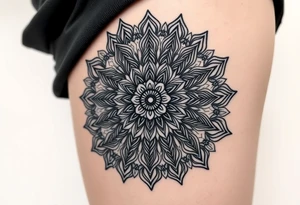 psychedelic mandala tattoo tattoo idea