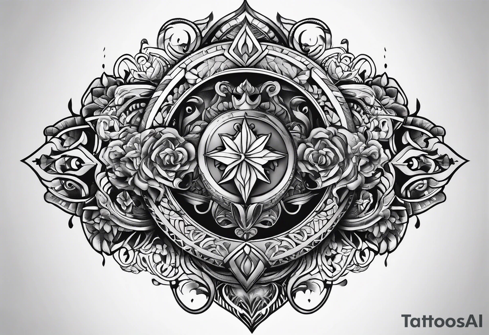 Chest tattoo idea