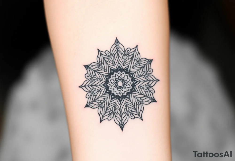 intricate mandala with sacred geometry and cosmic elements tattoo idea intricate mandala with sacred geometry and cosmic elements tattoo idea