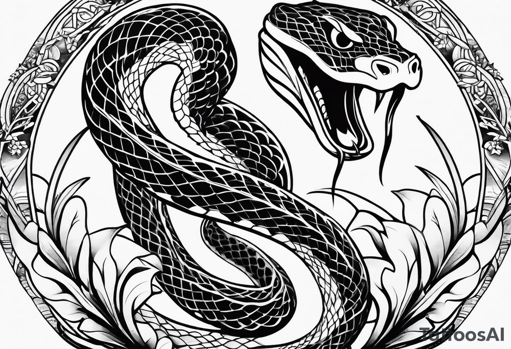 snake tattoo idea