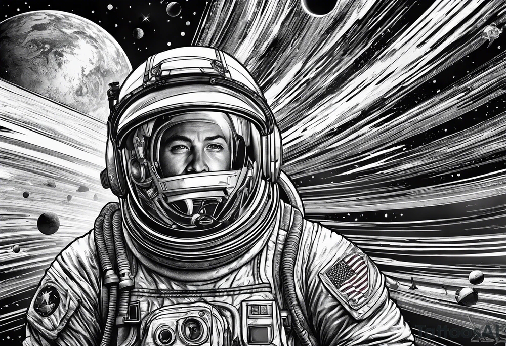 Nasa photos tattoo idea