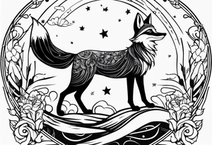 little prince and the fox tattoo idea