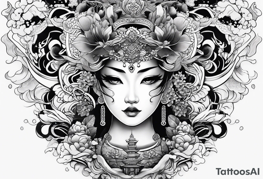 Kaizen Japanese tattoo tattoo idea