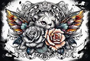 damaged but not broken tattoo idea