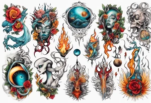 rebirth tattoo idea