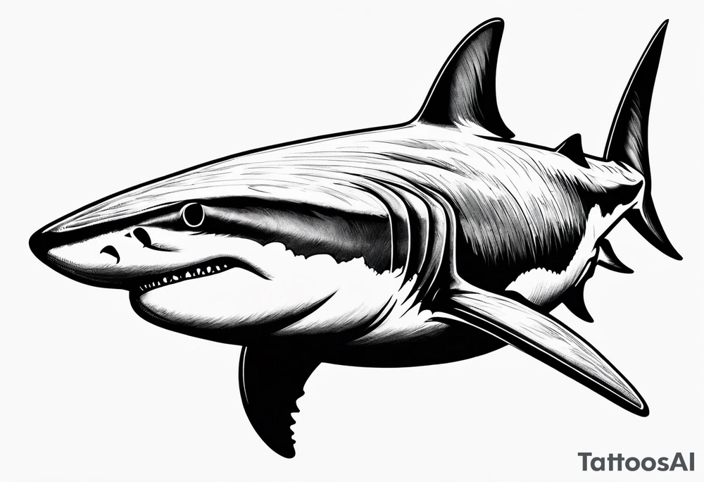 Shark tattoo idea