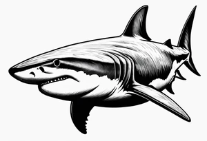 Shark tattoo idea