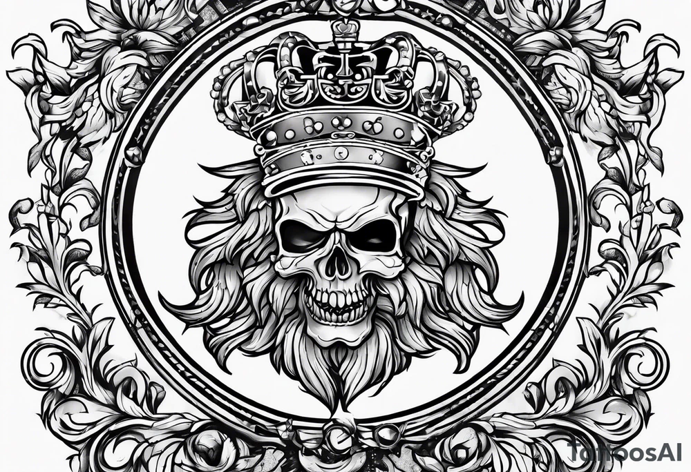 scottish crest tattoo idea