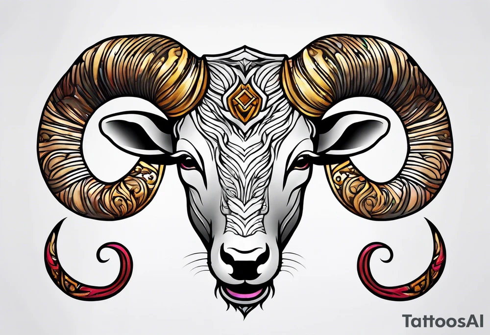 Aries tattoo idea