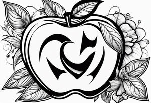 Teacher Apple and lab tattoo idea