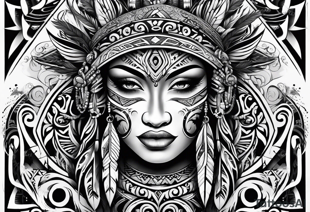 Maori tattoo idea