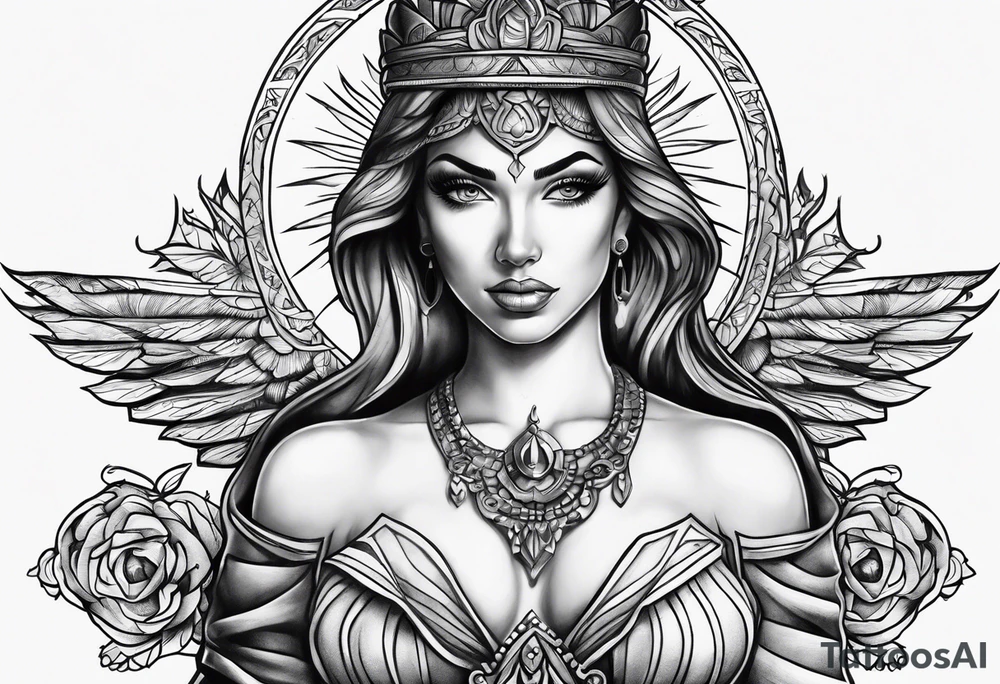 Justicia tattoo idea