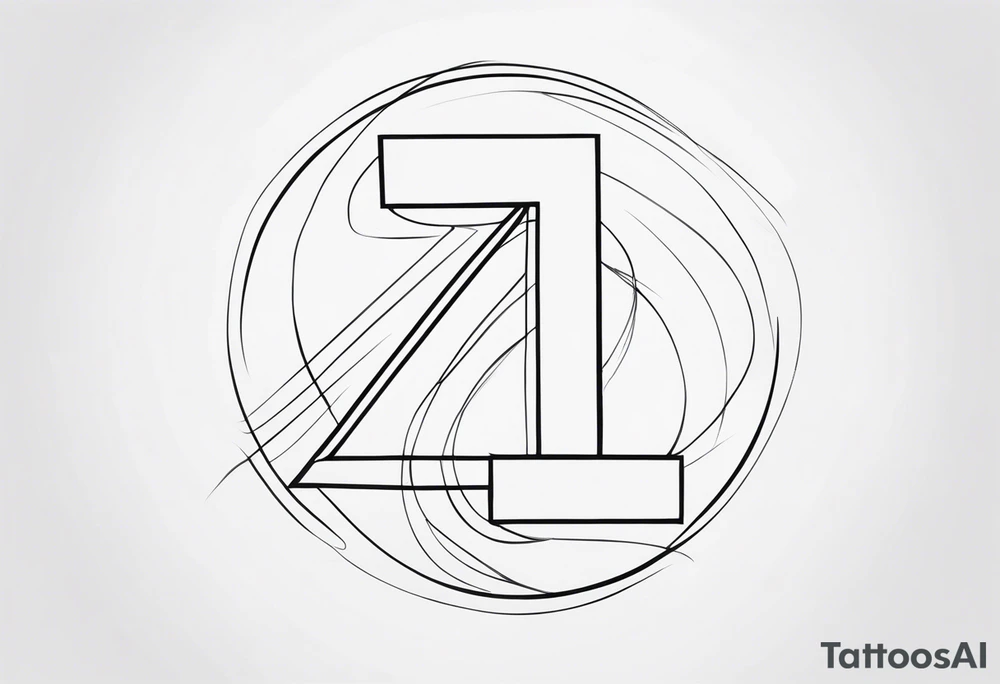 number 4 tattoo idea
