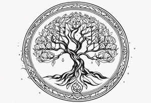 Yggdrasil tattoo idea