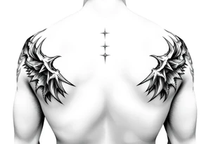 Goth and heavy metal sleeve tattoo idea