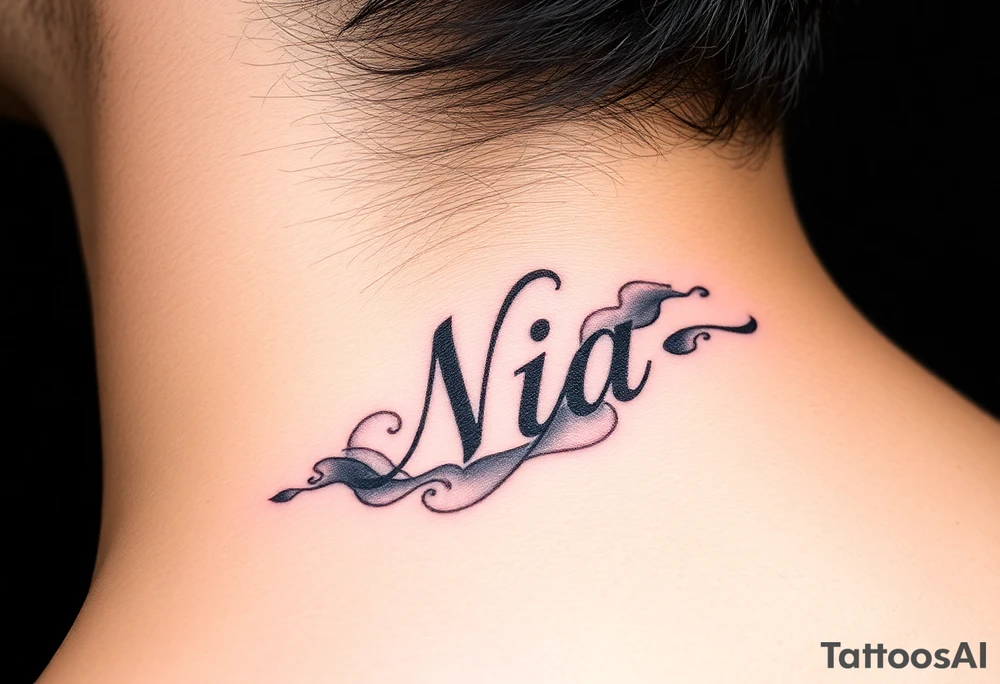 name Nia tattoo idea