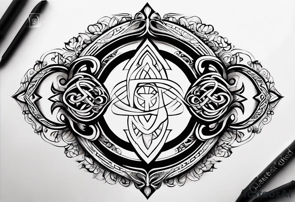 An infinity symbol with Proverbs 10:22 centered underneath. tattoo idea