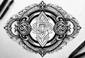 An infinity symbol with Proverbs 10:22 centered underneath. tattoo idea