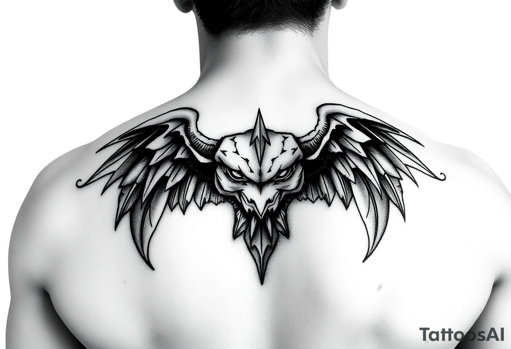 half tattoo tattoo idea