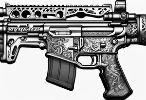 Ar 15 tattoo idea