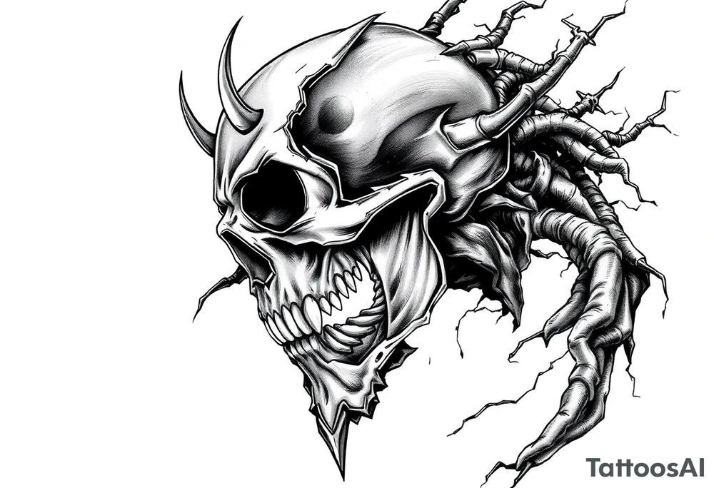 corrupt system tattoo idea