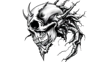corrupt system tattoo idea
