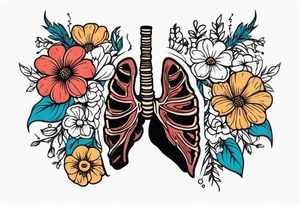 human ribs


old school vintage simple traditional design surrounded by vintage flowers


bold color simple tattoo idea