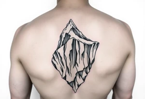 titanic hitting iceberg tattoo idea