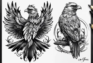 Ave Fénix tattoo idea